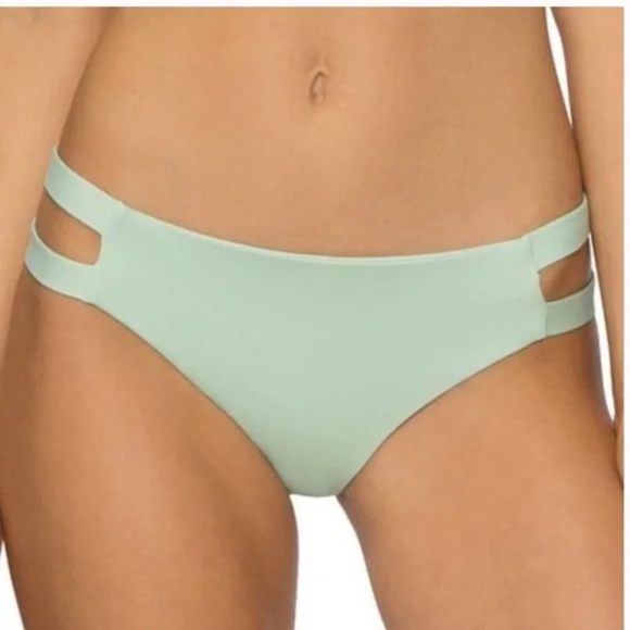 Tavik Womens Ali Moderate Swim Bikini Bottom ONLY in Deauville Mauve - Picture 2 of 11